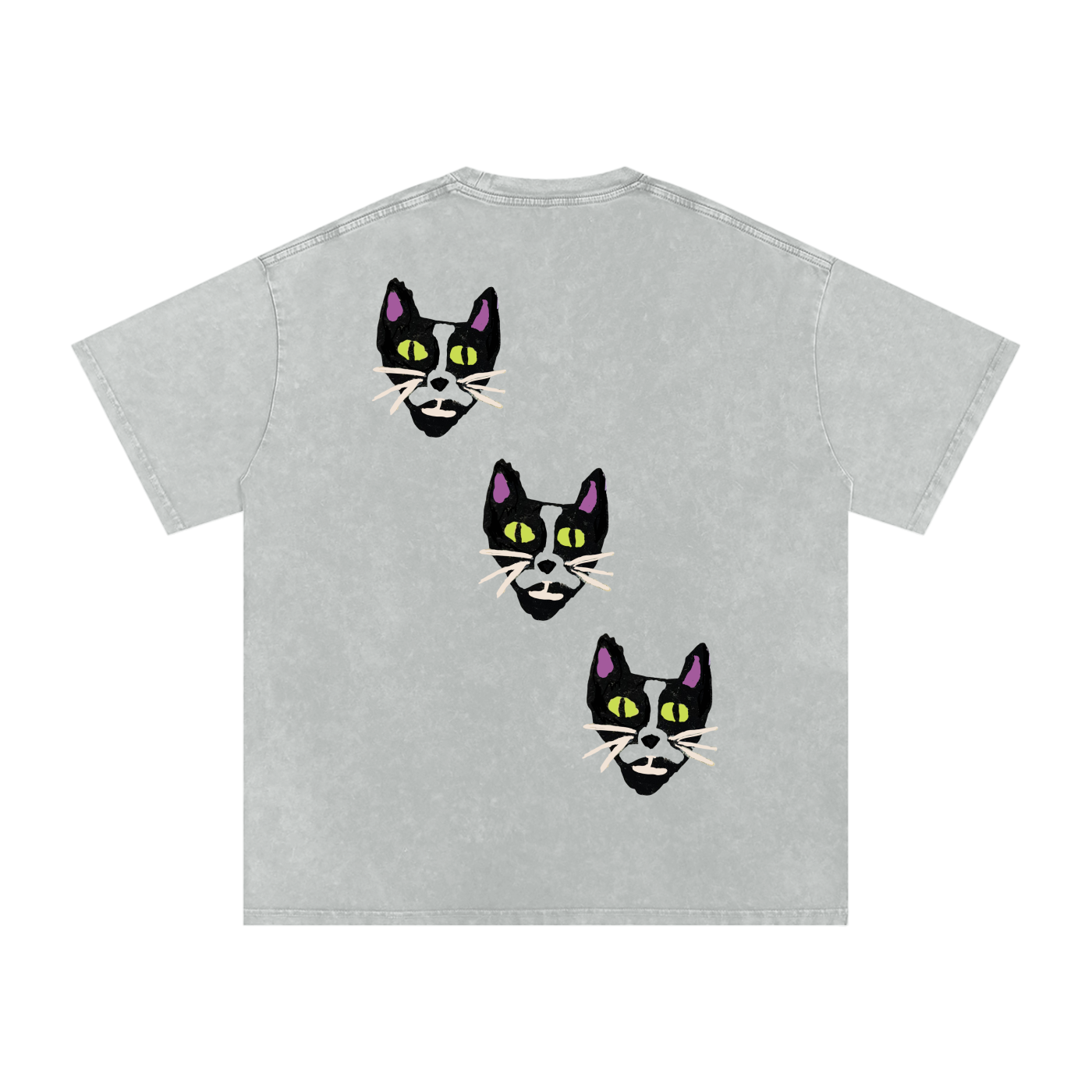 Acid Wash Oversize T-Shirt - 250 GSM