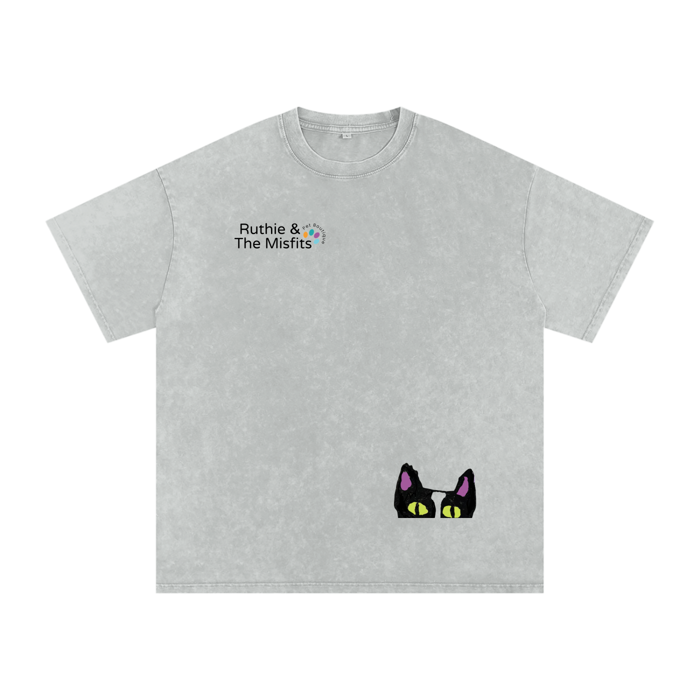 Acid Wash Oversize T-Shirt - 250 GSM