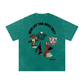 Who Let The Dogs Out?........Acid Wash Oversize T-Shirt - 250 GSM