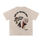 Who Let The Dogs Out?........Acid Wash Oversize T-Shirt - 250 GSM