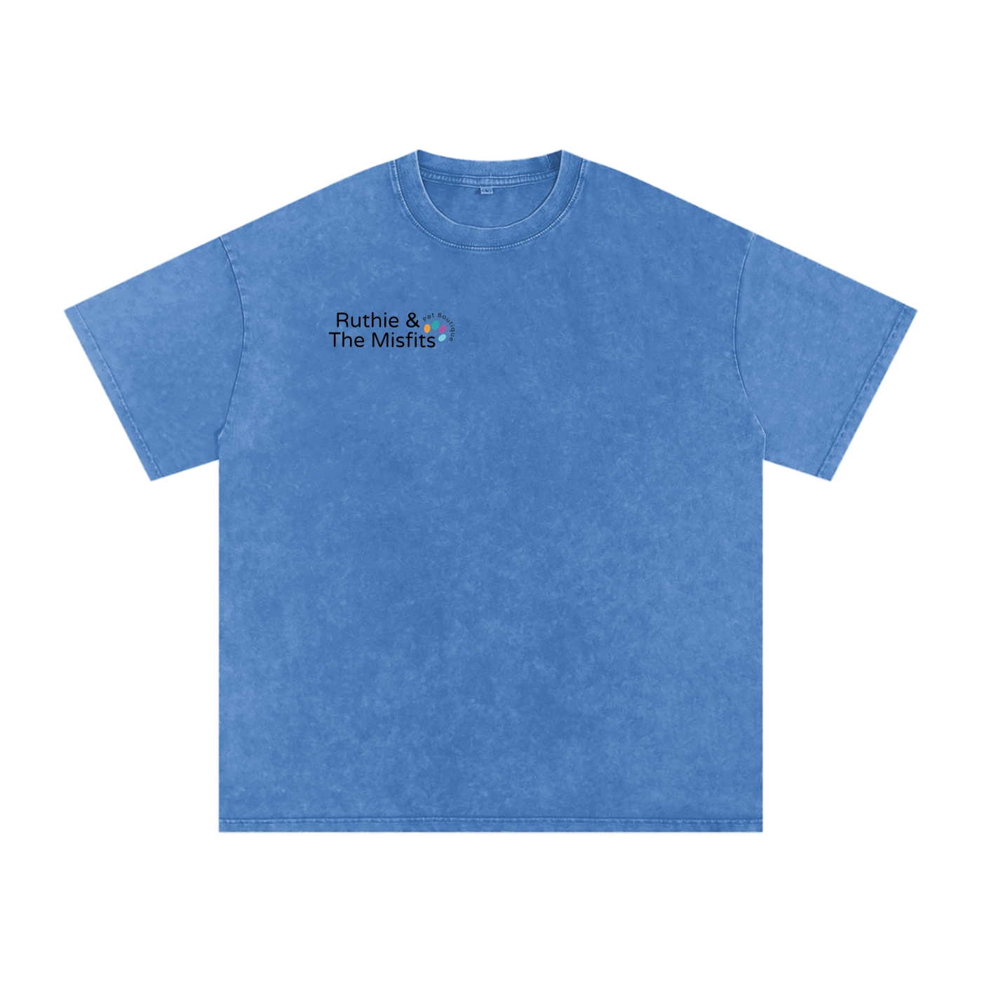 Who Let The Dogs Out?........Acid Wash Oversize T-Shirt - 250 GSM