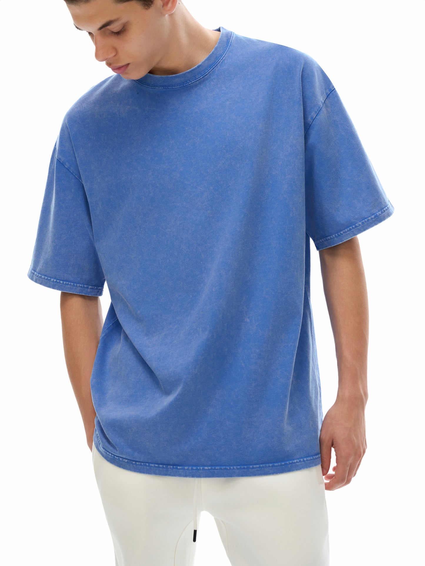 Who Let The Dogs Out?........Acid Wash Oversize T-Shirt - 250 GSM
